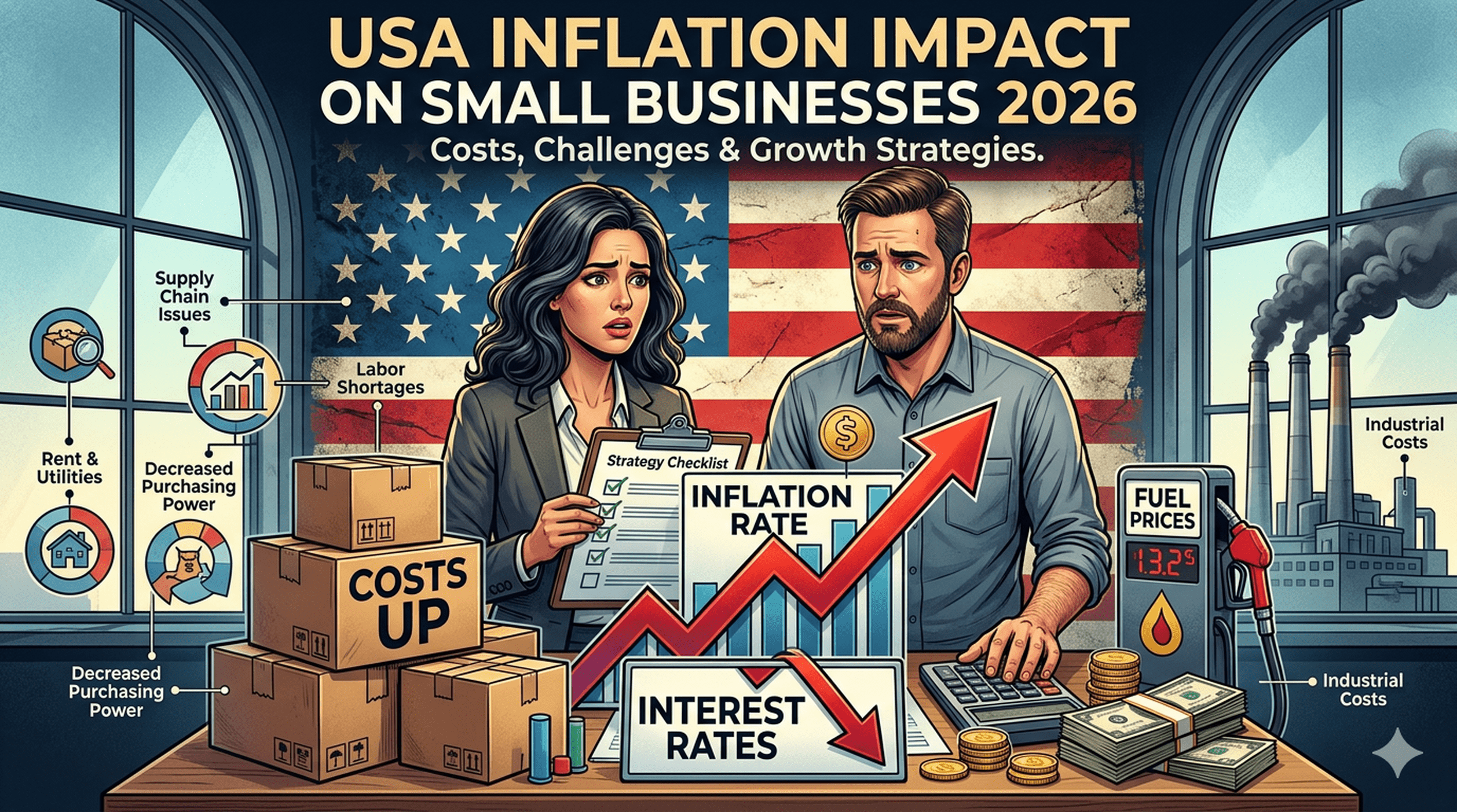 USA Inflation Impact on Small Businesses 2026: Costs, Challenges & Growth Strategies