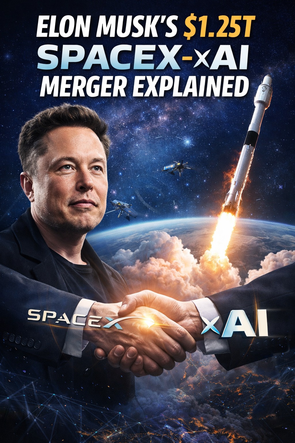 Elon Musk’s $1.25T SpaceX-xAI Merger Explained