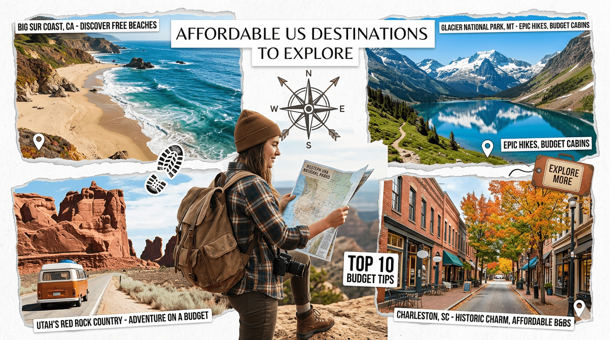 Best Budget Travel Places in USA for 2026 – Top Affordable Destinations to Visit