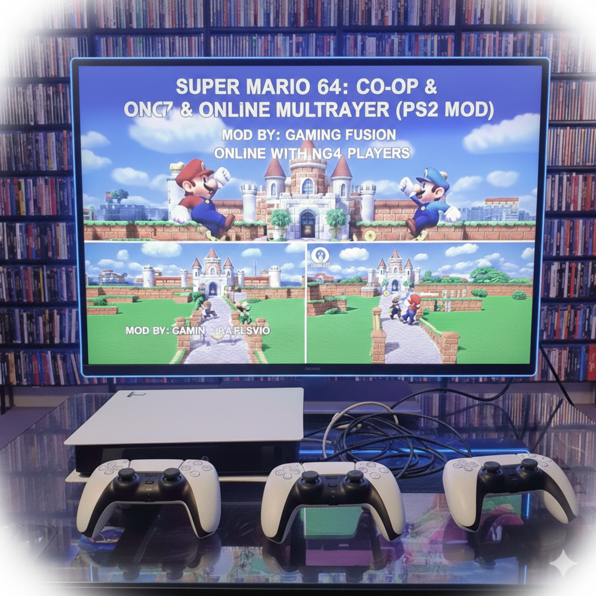 Super Mario 64 on PS2: Modder Adds Co‑Op and Online Multiplayer with N64 Version