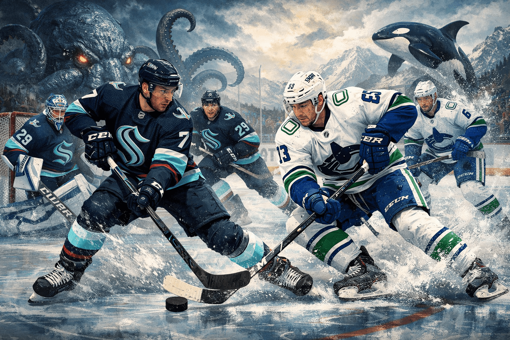 Kraken vs Canucks: Game Preview, Key Players, and NHL Rivalry Breakdown