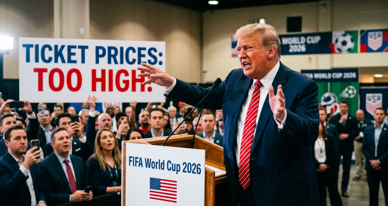 Trump Says “I Wouldn’t Pay It Either” Over $1,000 USA World Cup Ticket Prices